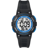 Timex Digital Mid Marathon Black Chronograph Uhr (TW5K84800)
