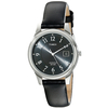 Timex Herren Klassische Indiglo Uhr mit Lederband - Schwarz