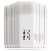Toshiba 8GB Transmemory U202 2.0 USB Stick 10er Pack. Weiss