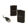 Venom Twin Rechargeable Battery Packs - Schwarz (Xbox 360)