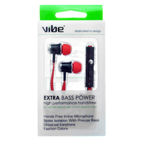 Vibe EXTRA Bass Power Hochleistungs-Freisprech-Kopfhörer