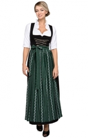 Dirndl AMBER lang 96 cm 1tlg. Schwarz Abb. SC195 tanne