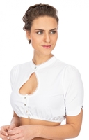 Dirndlbluse B1045 weiss