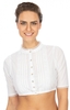 Dirndlbluse B7086 weiss