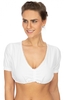 Dirndlbluse B7218 weiss