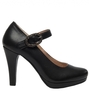 Dirndlschuh Pumps 6010 Nappa schwarz