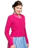 Dirndlstrickjacke Ajour LIZ pink