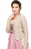 Dirndlstrickjacke Rosali links/links natur