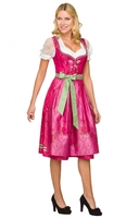 excl. Midi Dirndl 70cm 2tlg. Lorena Beere-oliv