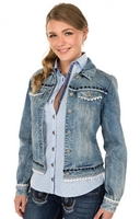 Jeansjacke DENIM DREAM blau-blau