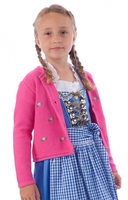 Kinder Strickjacke pink