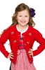 Kinder Strickjacke rot
