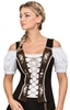 Klassisches Trachten Shirt NELLA schwarz