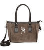 Kleine Trachtentasche TA30880 Veloursleder,  hellbraun