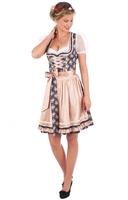 Midi Dirndl 2tlg. 60cm marine