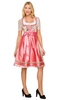 Midi Dirndl 60cm 2tlg. Rosella Rosendruck rose-natur