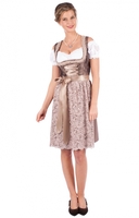 Midi Dirndl Roberta 2tlg. 60cm nougat