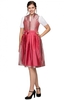 Mididirndl 65cm 2tlg. Fenice rosa beere