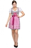 Mini Dirndl 2tlg. 50 cm AURA grün pink