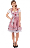 Mini Dirndl Berdina 2tlg. 50cm hellblau