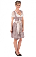 Minidirndl Marielle 2tlg. 58cm braun