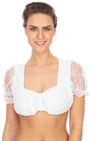 Trachten Dirndlbluse B1035 weiss