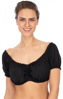 Trachten Dirndlbluse B2025 Carmenstil schwarz