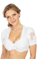 Trachten Dirndlbluse B3025 weiss