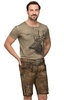 Trachten Lederhose mit Gürtel Thomas geäscht