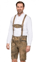 Trachten Lederhose urig H-Träger FESL hanfantik