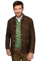 Trachten Lederjacke Watzmann biberantik