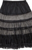 Trachten Petticoat U90 schwarz