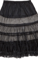 Trachten Petticoat U90 schwarz