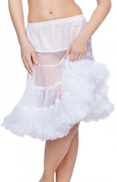 Trachten Petticoat U90 weiß