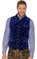 Trachten Samtweste Gilet bestickt CALZADO royale