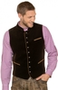 Trachten Samtweste Gilet RICARDO braun