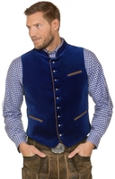 Trachten Samtweste Gilet RICARDO royale