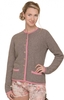 Trachten Strickjacke CARO Softstrick trüffel-rose