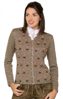 Trachten Strickjacke MARLENE nuss