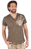 Trachten T-Shirt 93210-7 braun