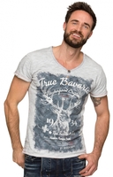 Trachten T-Shirt Constantin silver