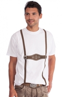 Trachten T-Shirt Montblanc Hosenträger