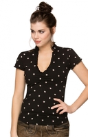 Trachten T-Shirt TEA schwarz