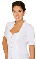 Trachtenbluse CLARISSA weiss