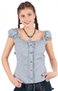 Trachtenbluse kess 262-COD209 grau