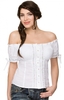 Trachtencarmenbluse SALOMEA weiss