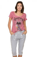 Trachtenhose Kniebund workout Jogging ASHLEY hellgrau