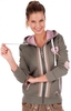 Trachtenjacke Hoody MARYLIN green rose