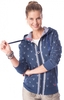 Trachtenjacke Hoody THERESA blau