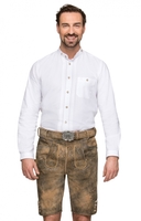 Trachtenlederhose incl. Gürtel FELIX hanf-rot